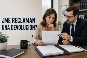 Reclamación de devolución por cobro indebido de una prestación de la Seguridad Social