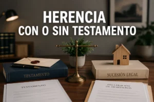 Herencia con o sin testamento