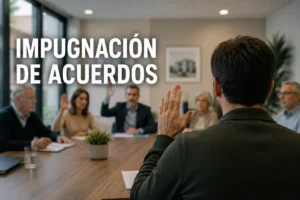 Impugnación de acuerdos de una comunidad de propietarios