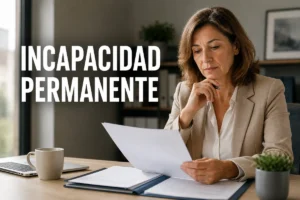 Incapacidad permanente: tipos y requisitos