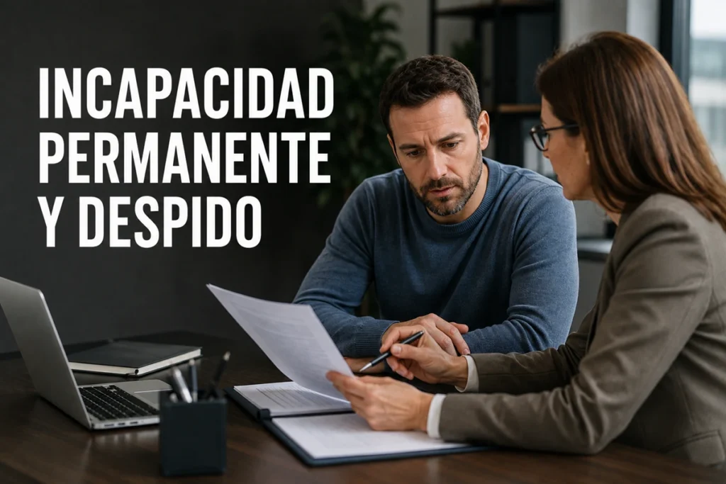 Incapacidad permanente y despido