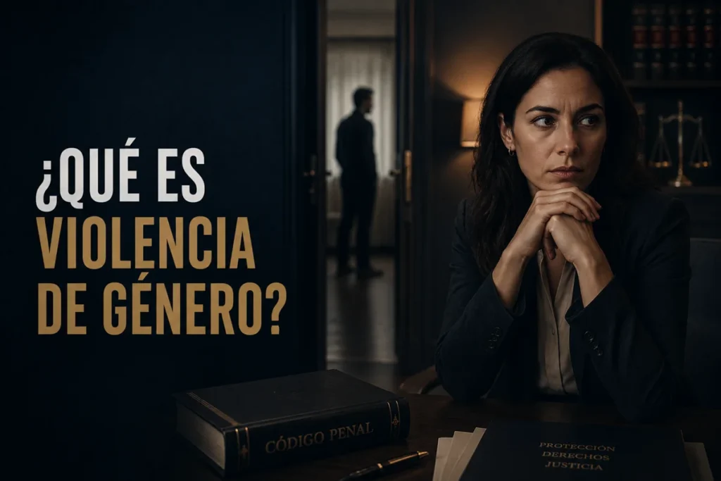 Mujer consulta sobre una posible situación de violencia de género