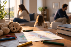 Divorcio con hijos y organización de la vida familiar tras la separación